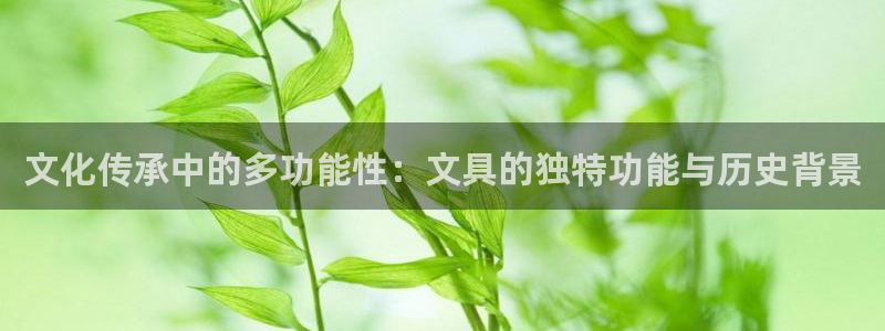 老九门手游发布会：文化传承中的多功能性：