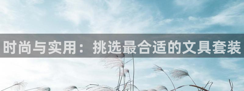 九游会取款分流：时尚与实用：挑选最合适的